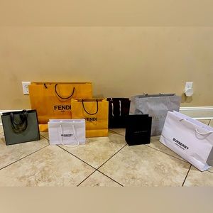 Luxury Designer shopping bags!
